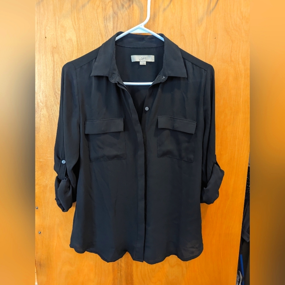 LOFT Chiffon blouse